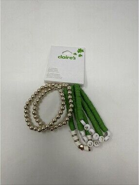 St Patrick’s Day Bracelets Set Of 5 Claires
